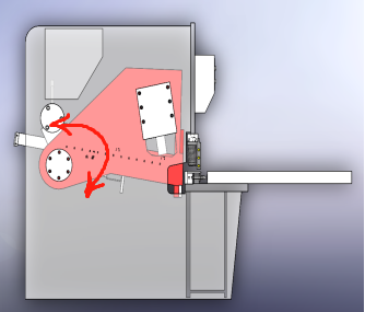 Figure 1 Swing beam shearing machine movement.jpg